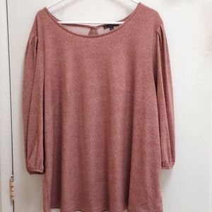 Adrianna Papell 2x 3/4 sleeve top